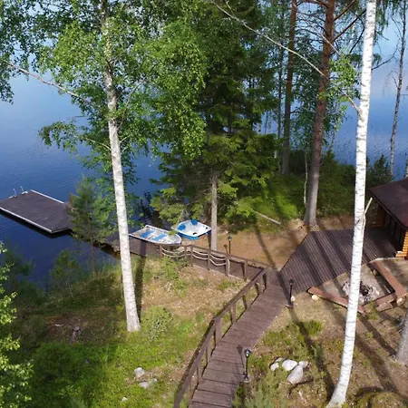 Fishing Joutsen On The Saimaa With Jacuzzi Villa *