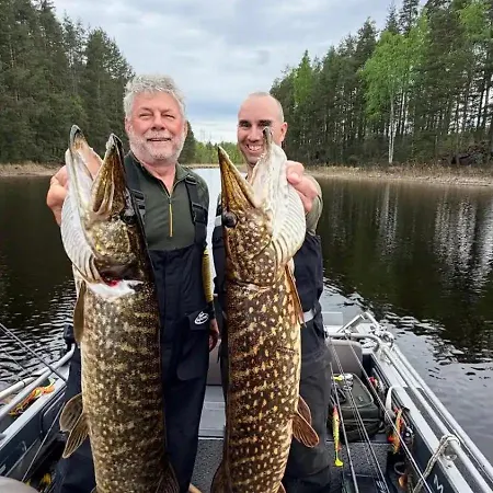Fishing Joutsen On The Saimaa With Jacuzzi Villa Vuoriniemi