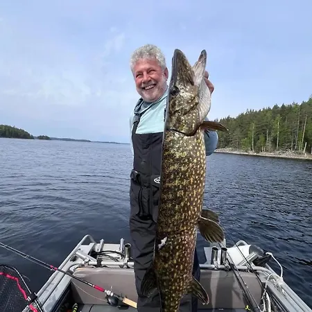 Fishing Joutsen On The Saimaa With Jacuzzi Vuoriniemi