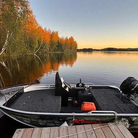 Villa Fishing Joutsen On The Saimaa With Jacuzzi Vuoriniemi