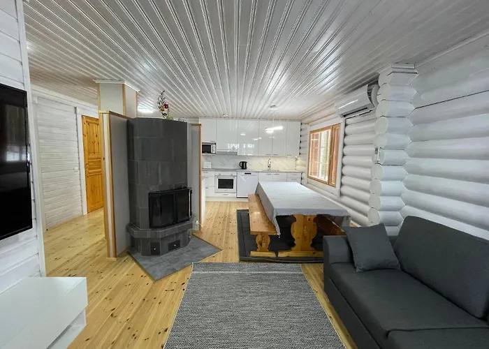 Joutsen With Jacuzzi Вилла Vuoriniemi