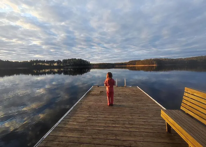 Joutsen With Jacuzzi Вилла