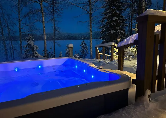 Joutsen With Jacuzzi Вилла