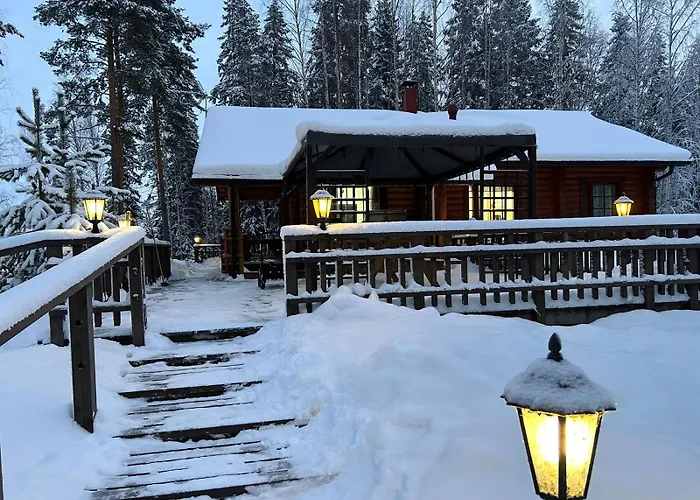 Joutsen With Jacuzzi Vuoriniemi