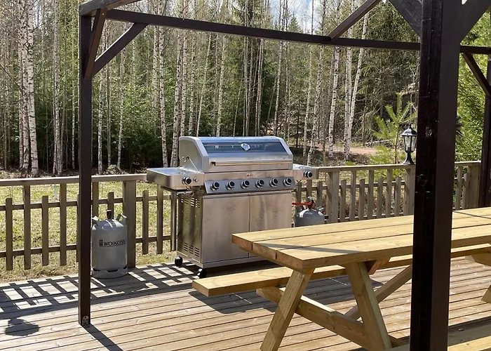 Joutsen With Jacuzzi Vuoriniemi